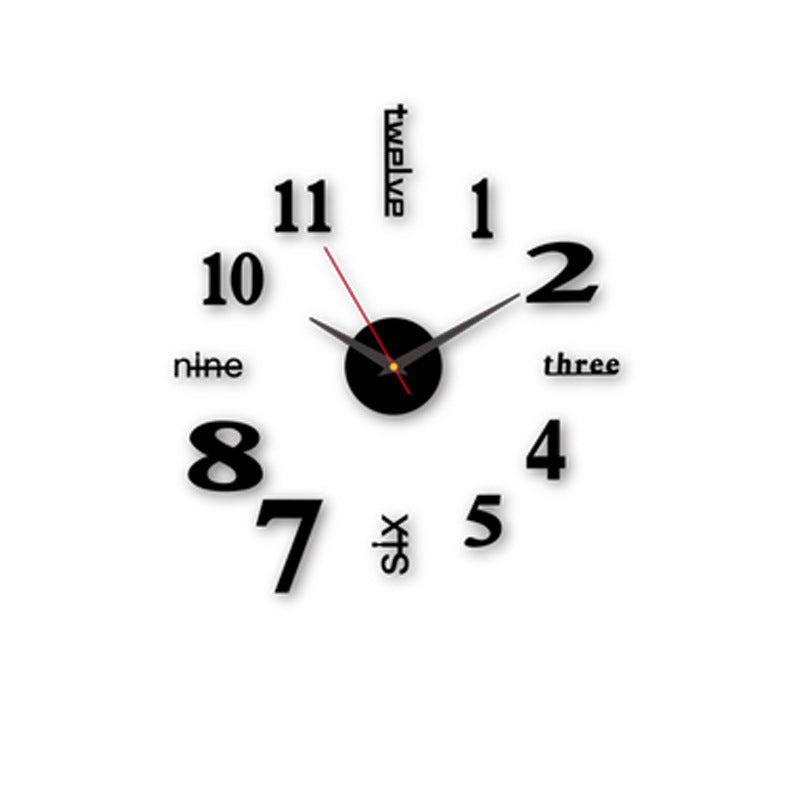 Modern Minimalist DIY Silent Wall Clock